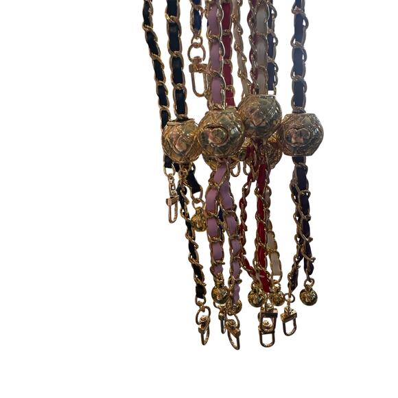 Adjustable Crossbody Chain with Ball*Phone or Bag! PICK COLOR*42" - Picture 8 of 8